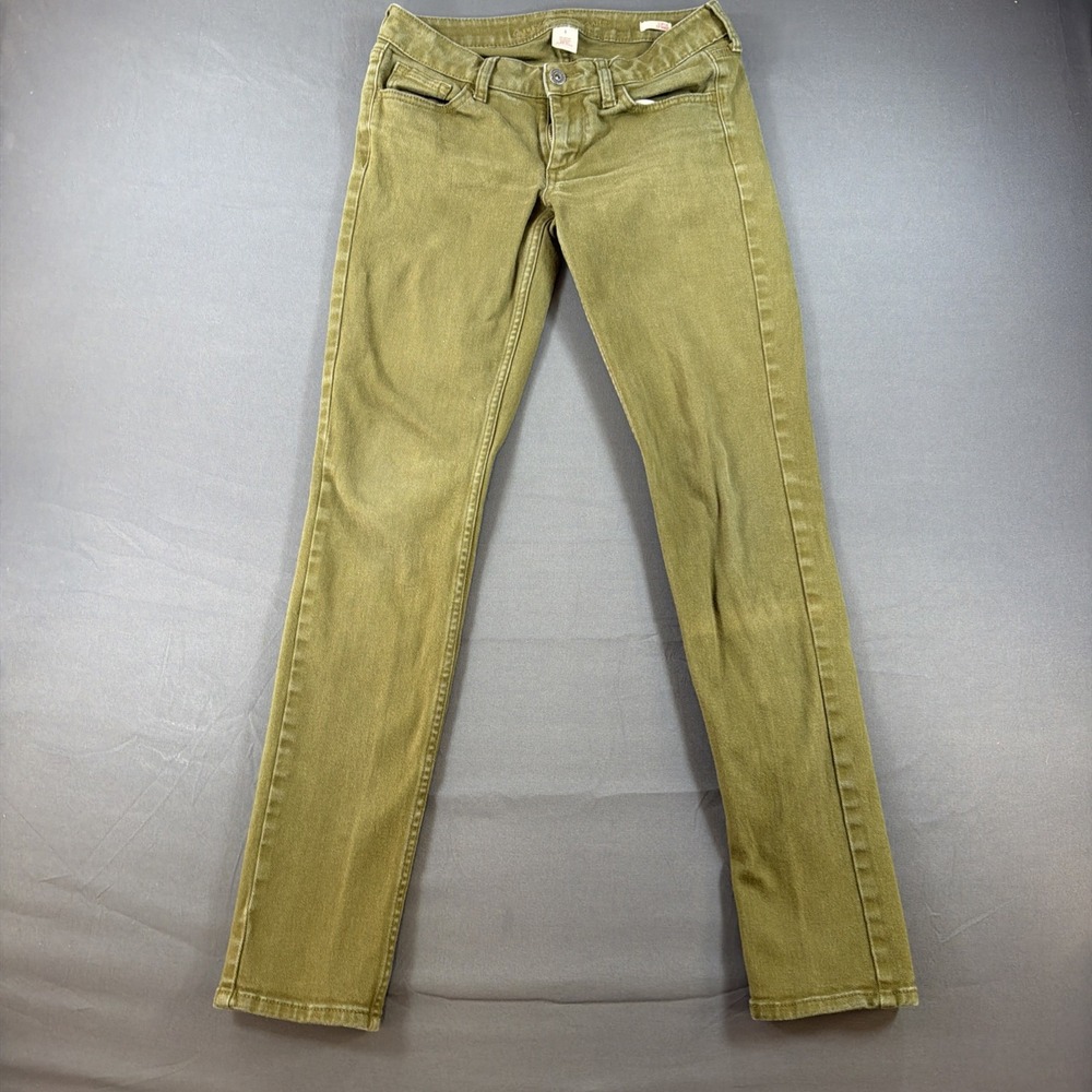 Green Arizona Super Skinny Jeans Size 5